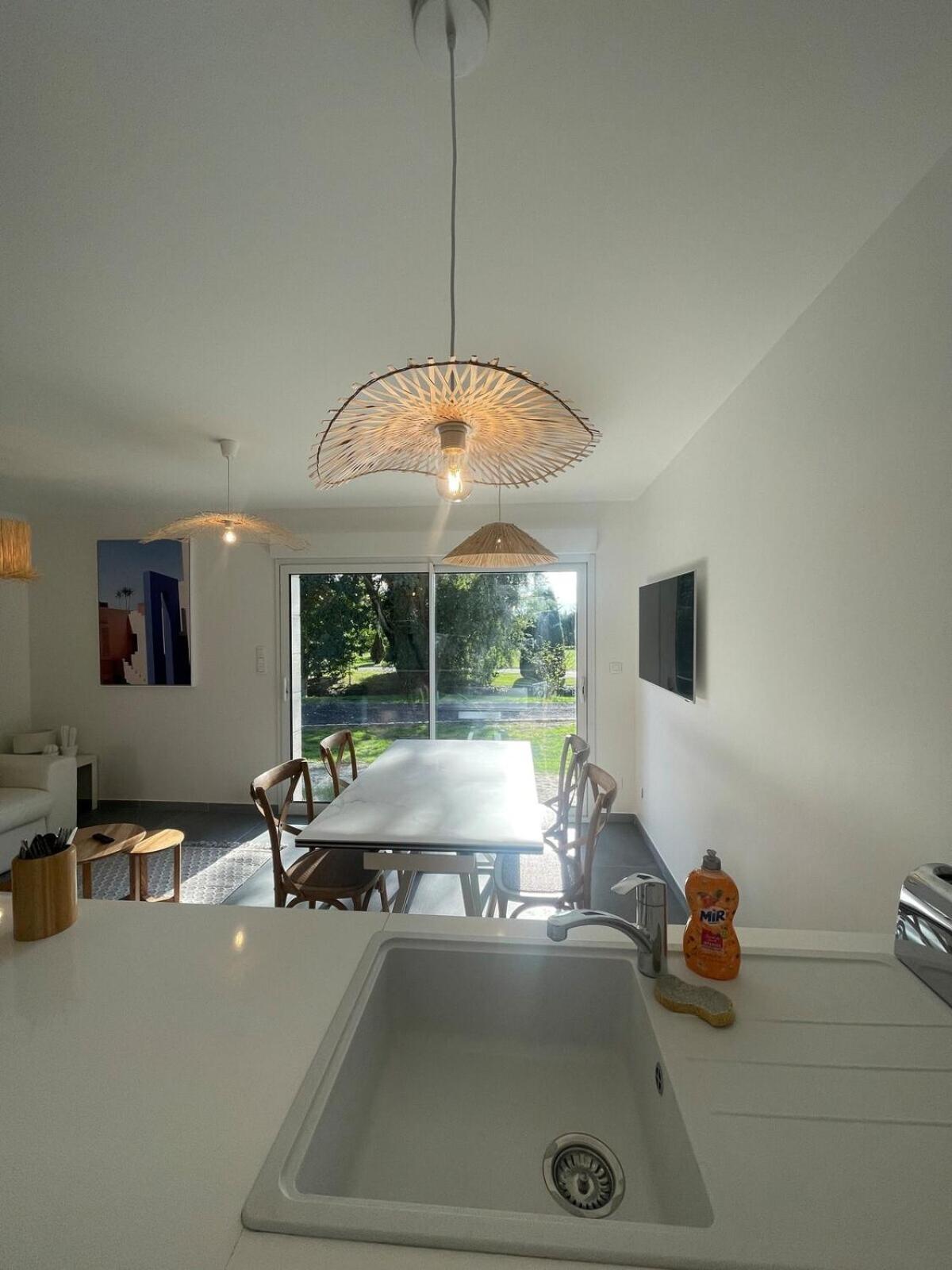 L'Opale - Le White Apartment Les Attaques Ruang foto